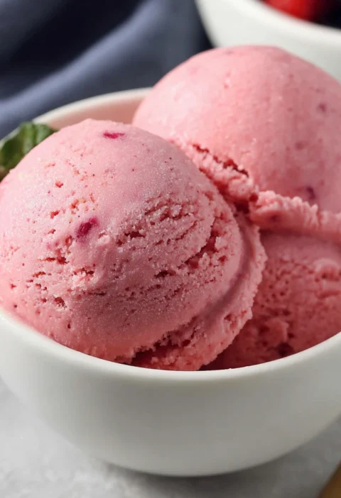 Healthy Homemade Greek Frozen Yogurt