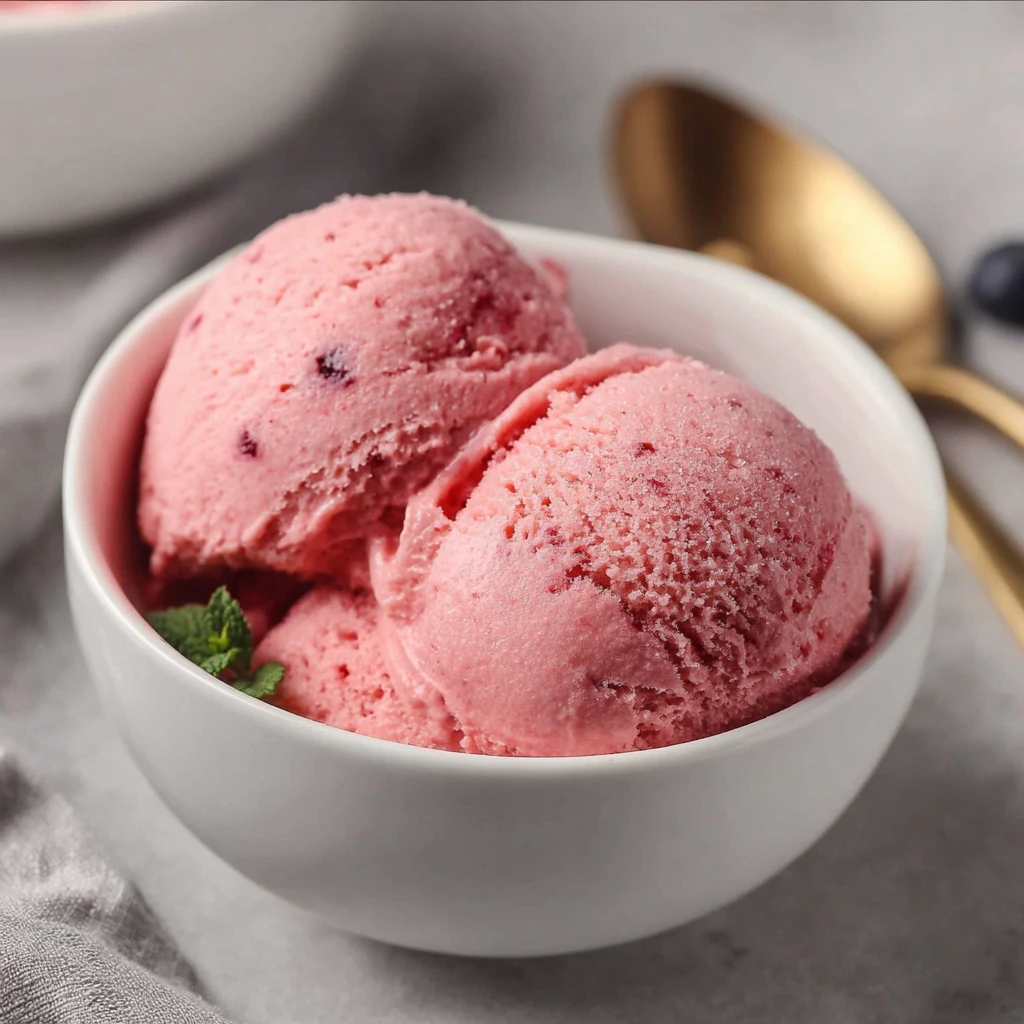 Healthy Homemade Greek Frozen Yogurt