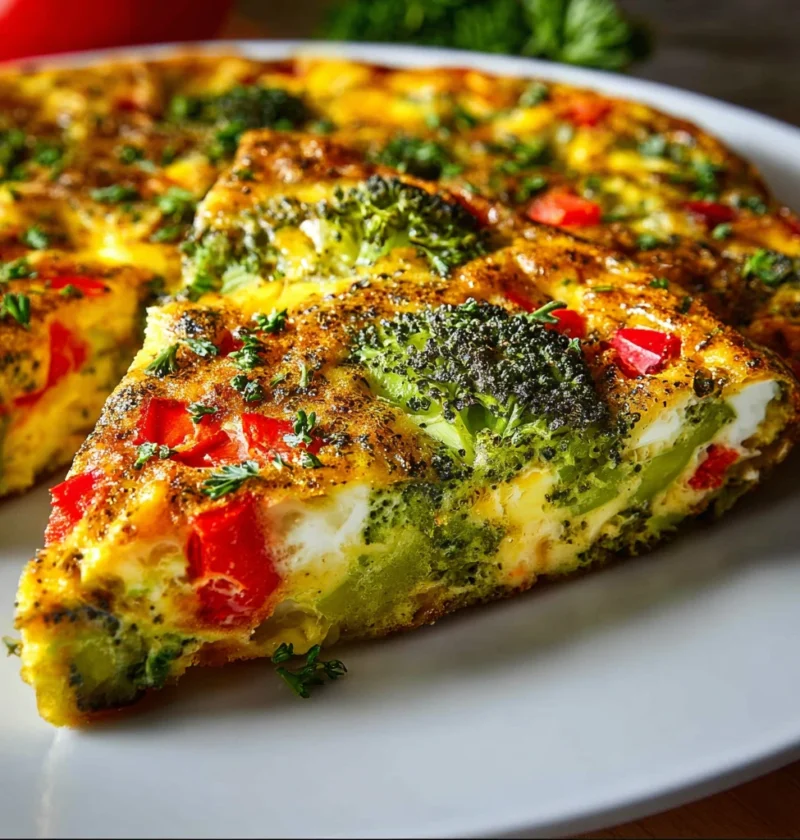 High Protein Vegetable Breakfast Bake