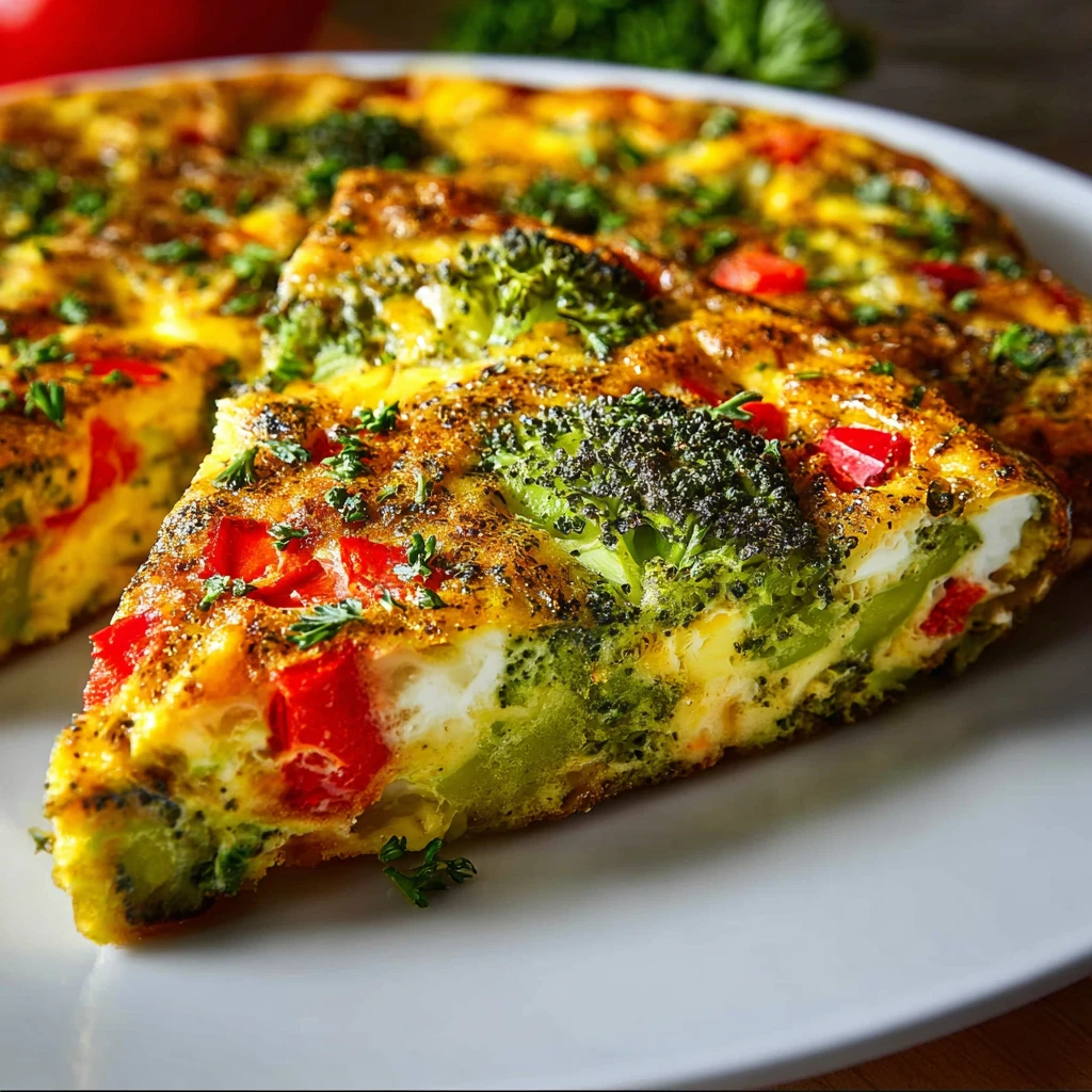 High Protein Vegetable Breakfast Bake