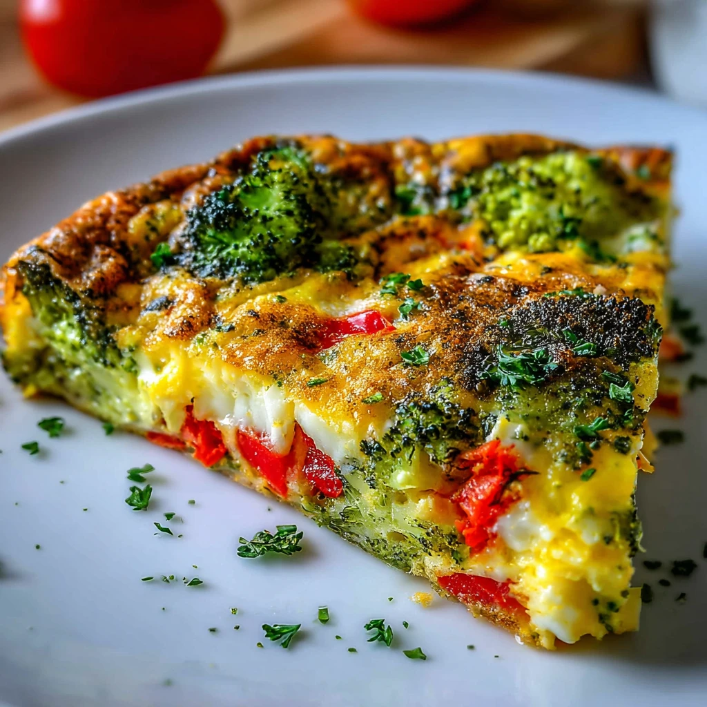 High Protein Vegetable Breakfast Bake