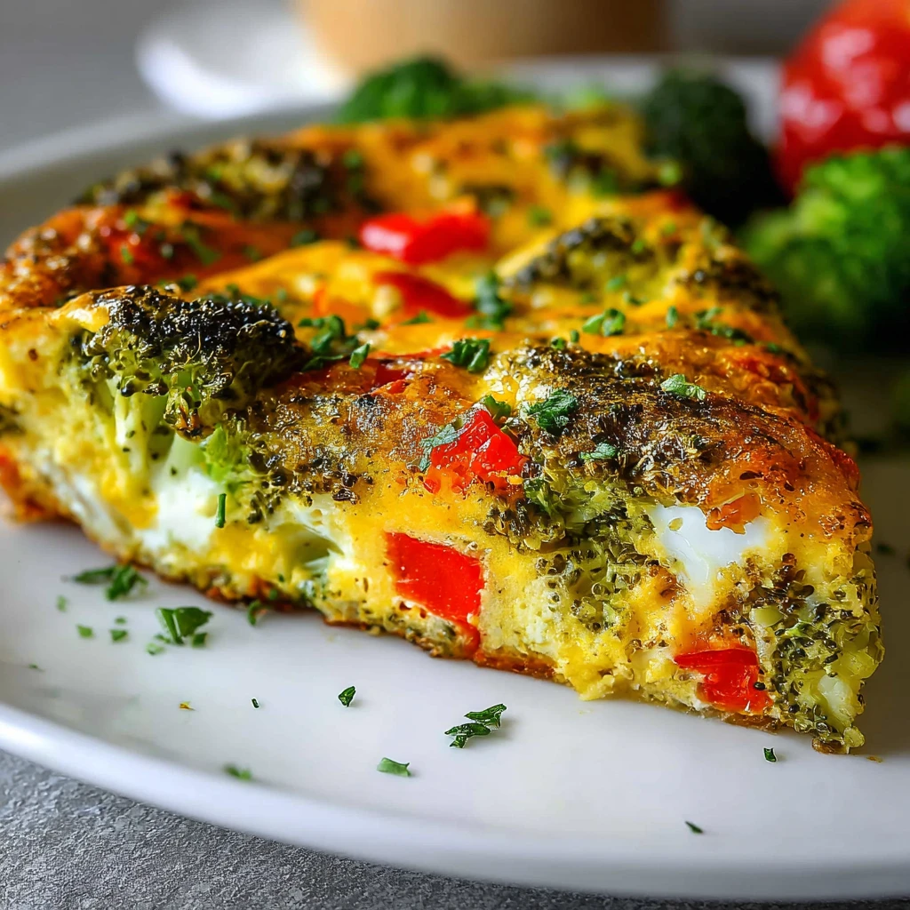 High Protein Vegetable Breakfast Bake