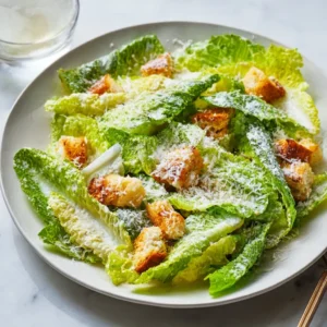 homemade ceasar salad