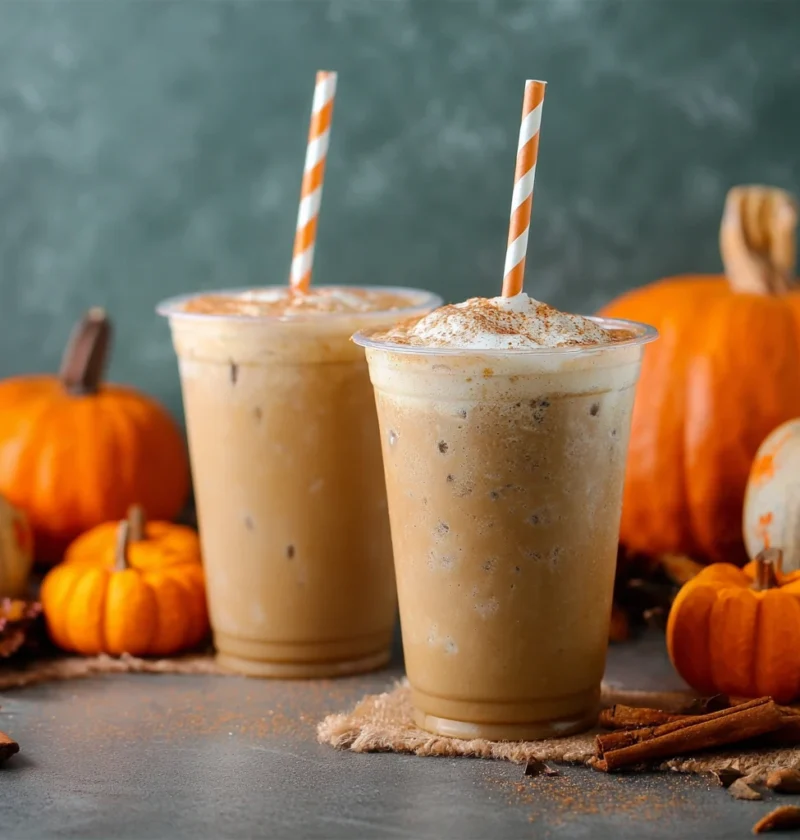 Iced Pumpkin Chai Latte