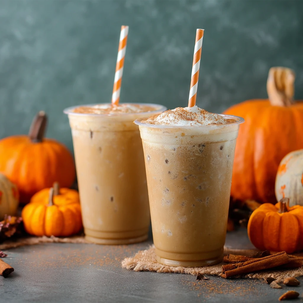 Iced Pumpkin Chai Latte