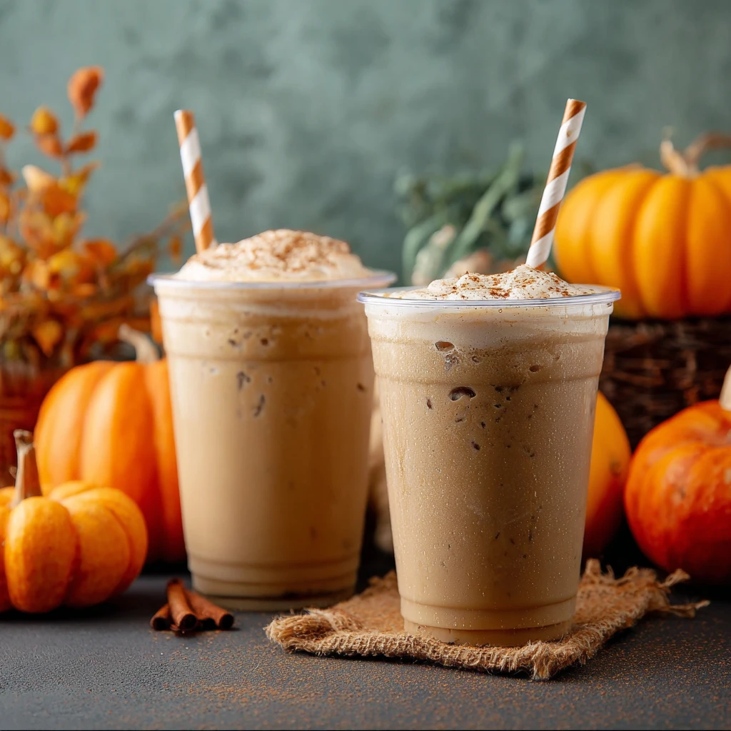Iced Pumpkin Chai Latte