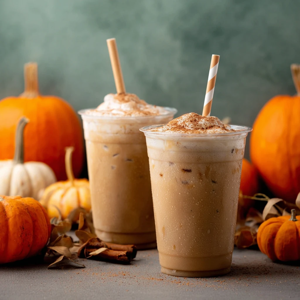 Iced Pumpkin Chai Latte