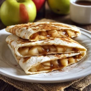 Indulge in Apple Cinnamon Breakfast Quesadillas for Brunch
