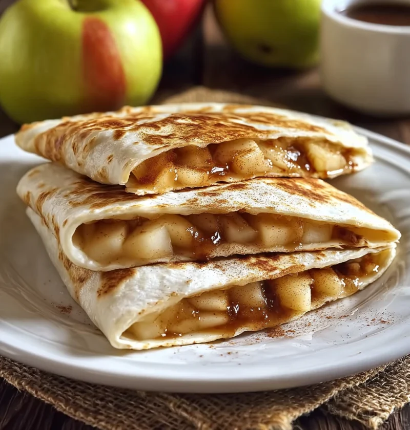 Indulge Apple Cinnamon Breakfast Quesadillas Brunch