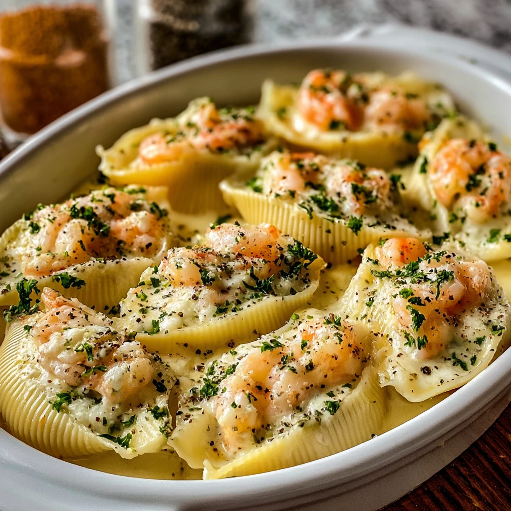 Indulge Creamy Seafood Stuffed Shells Special Dinner