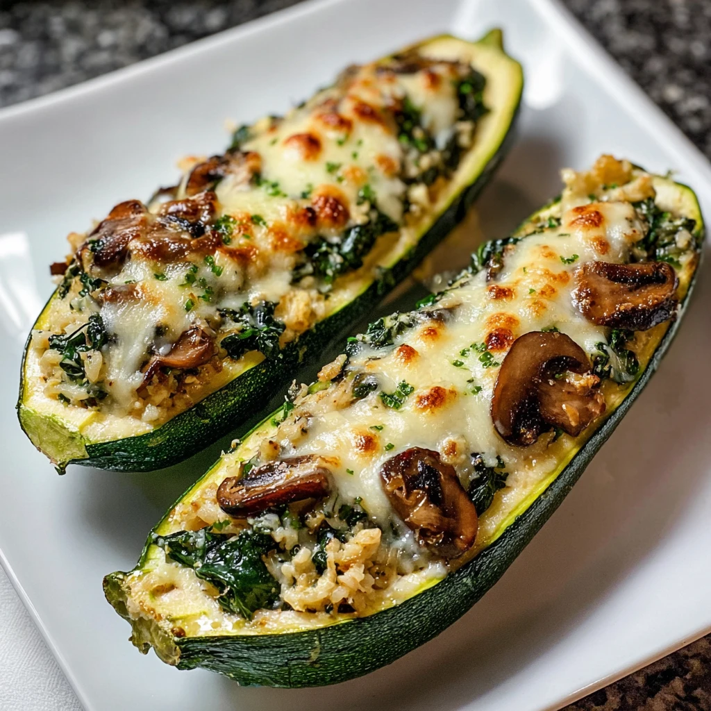 Indulge Creamy Ricottastuffed Zucchini Boats Tonight