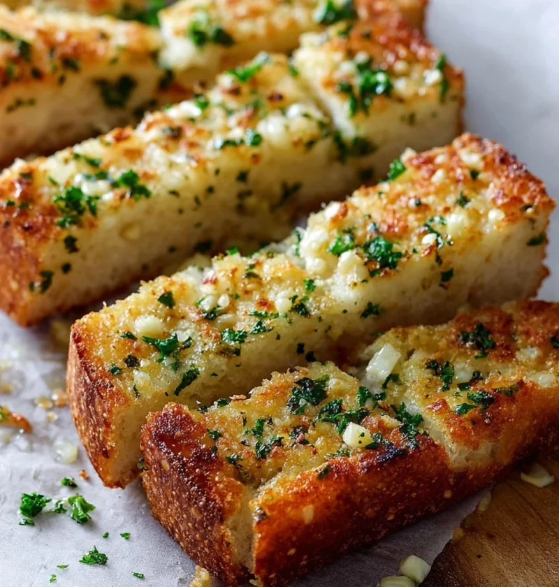 Irresistible Greek Yogurt Garlic Bread