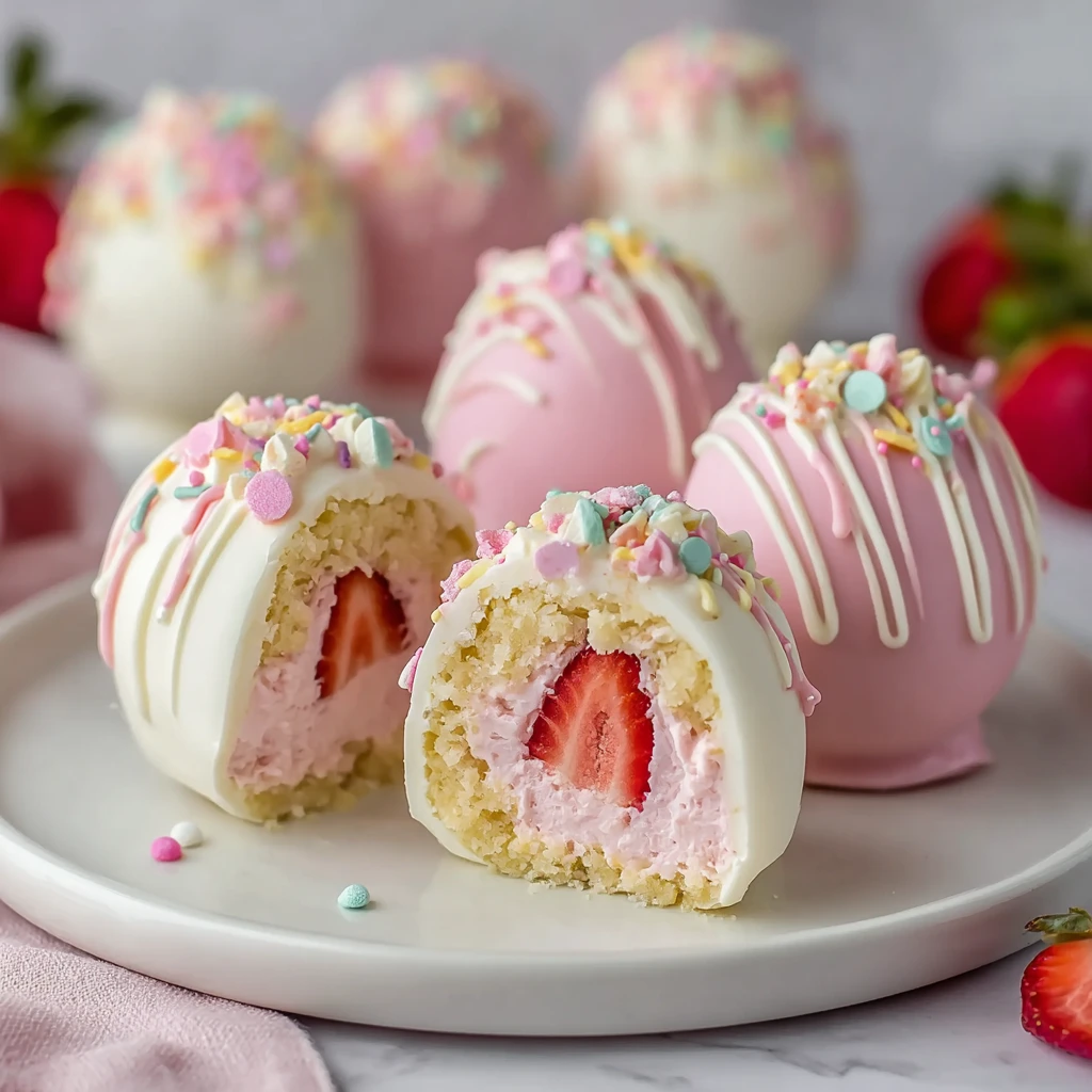 Irresistible Strawberry Shortcake Easter Egg Bombs Impress