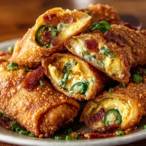 Jalapeno Popper Egg Rolls (The Ultimate Crispy Appetizer)