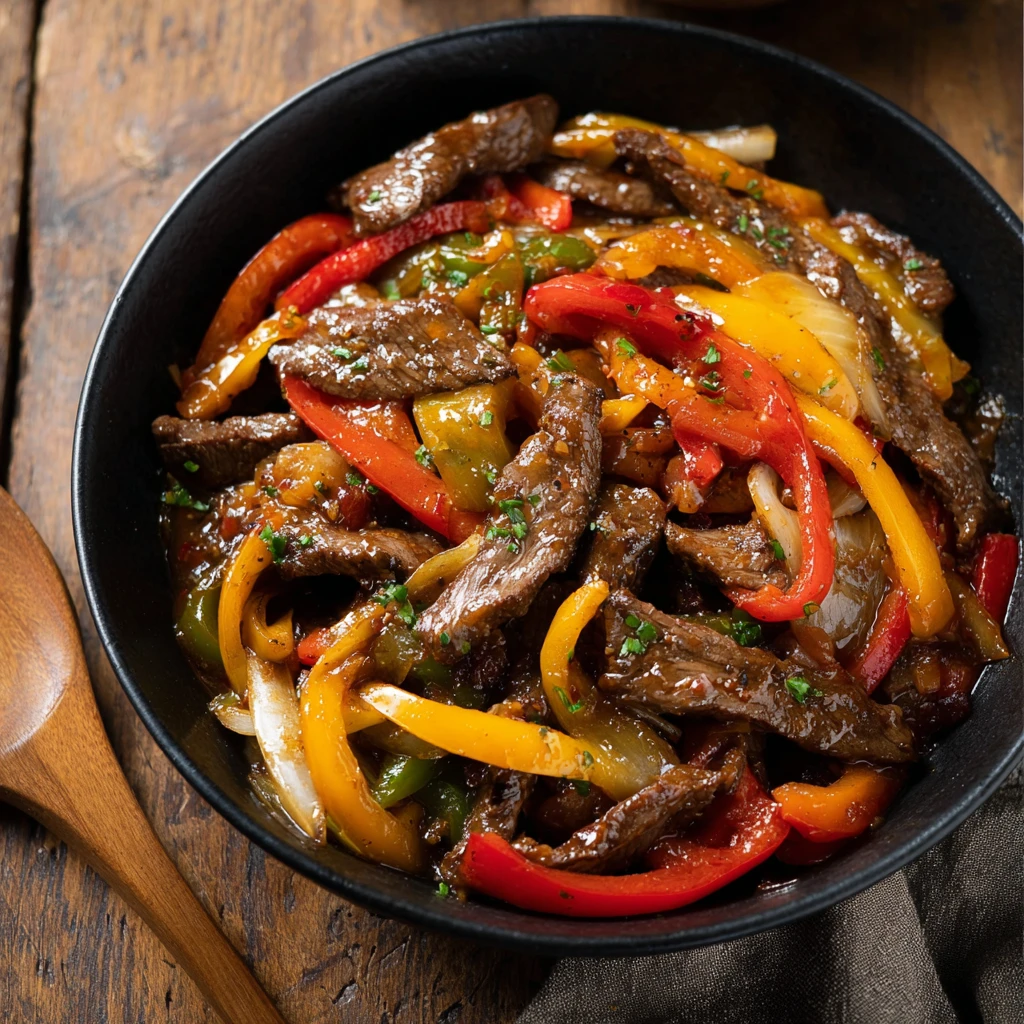 Jamaican Pepper Steak