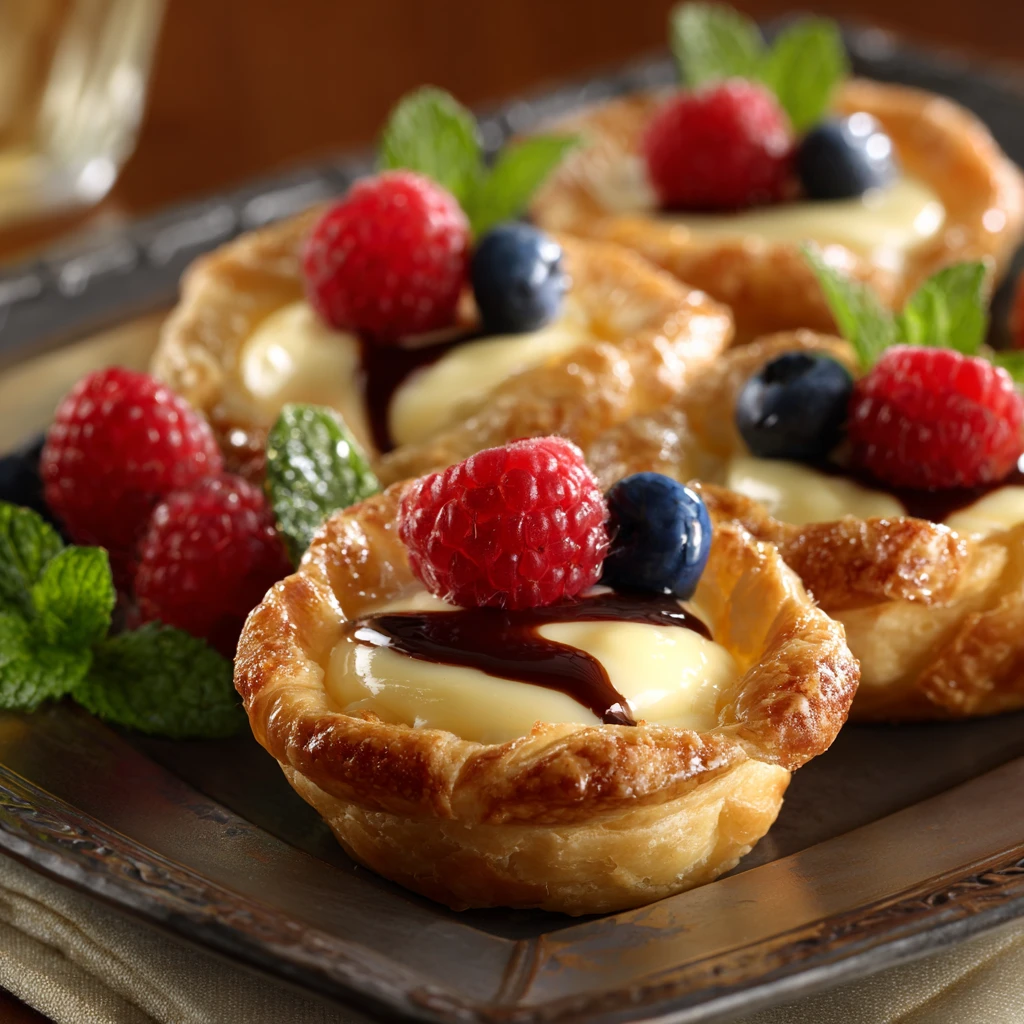 Lemon Cheesecake Crescent Cups Roll Dessert