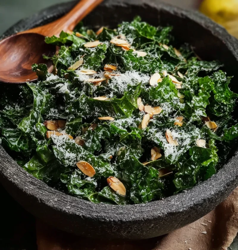 Lemon Parm Kale Salad