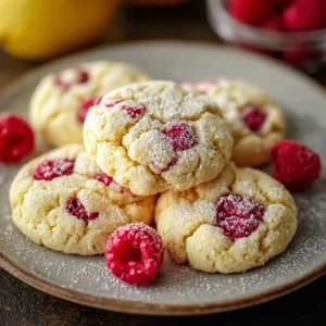 Lemon Raspberry Cookies: Soft, Chewy Delights You’ll Love