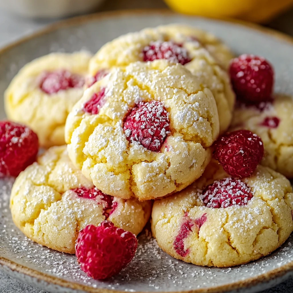 Lemon Raspberry Cookies Soft Chewy Delights Youll Love