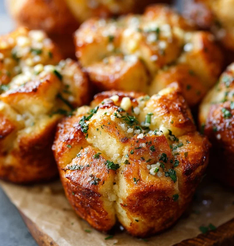 Mini Garlic Monkey Bread