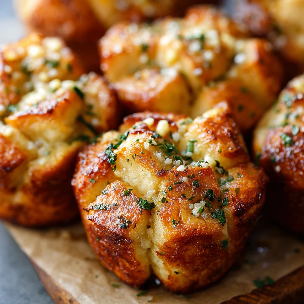 Mini Garlic Monkey Bread