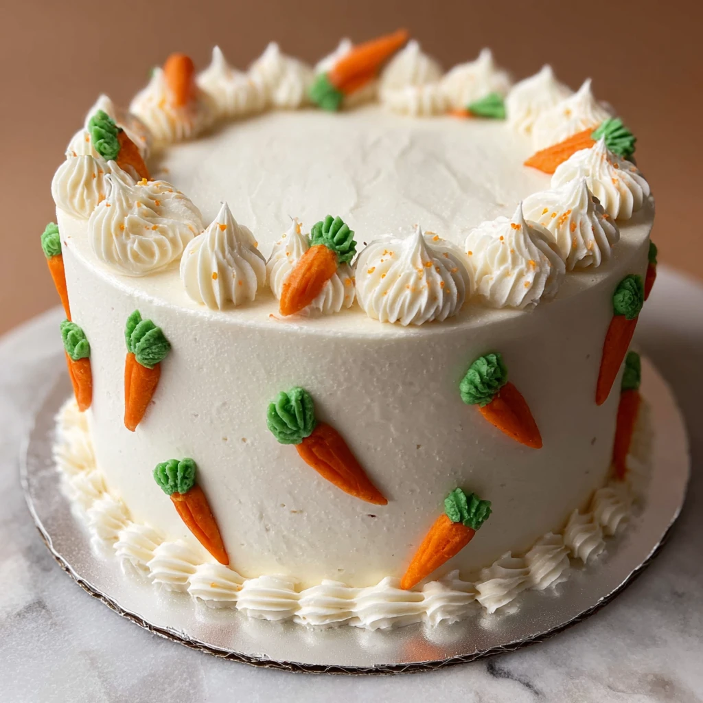 Nut Free Carrot Cake