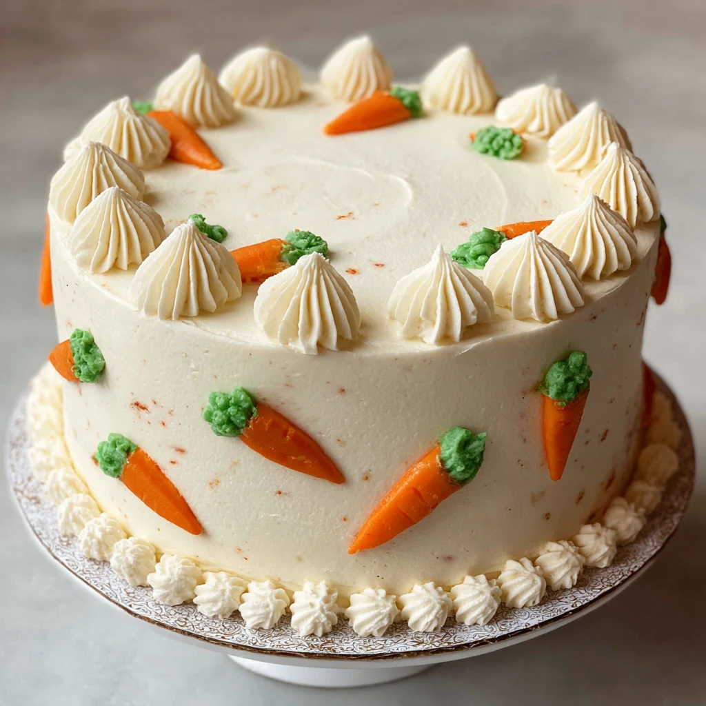 Nut Free Carrot Cake