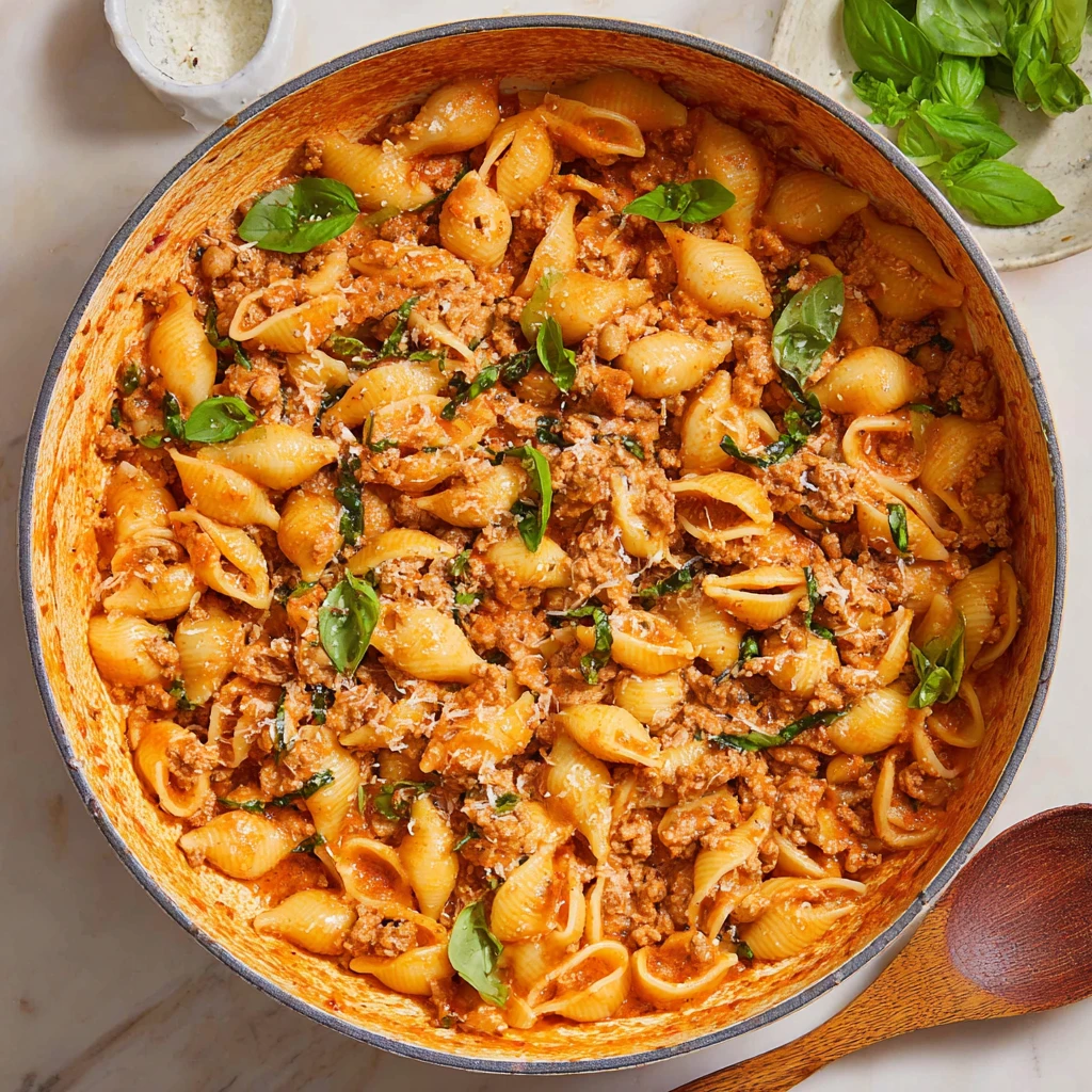 Onepot Ground Turkey Pasta