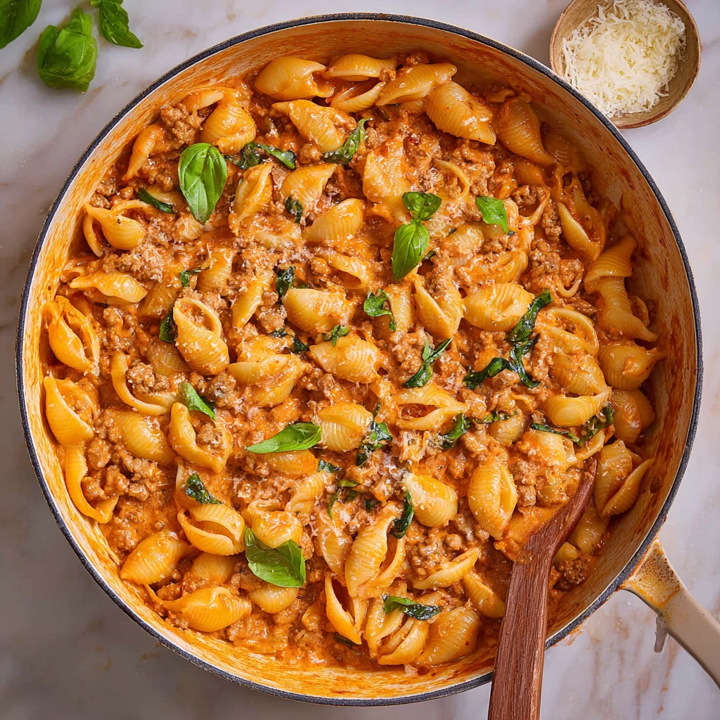 Onepot Ground Turkey Pasta