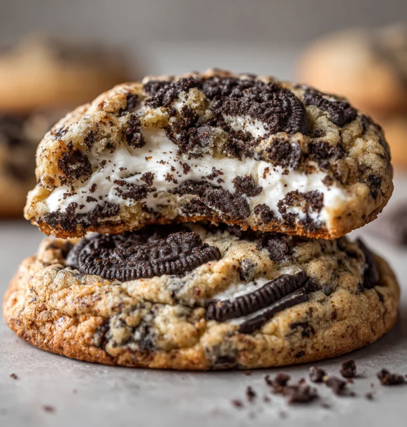 Oreo Cheesecake Cookies