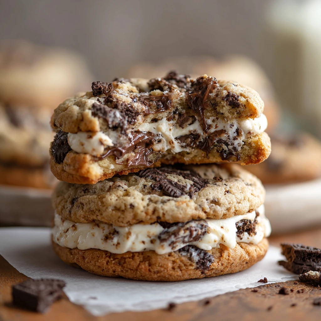 Oreo Cheesecake Cookies