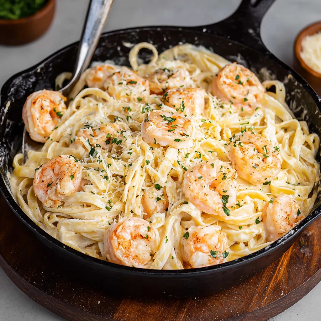 Shrimp Alfredo Pasta
