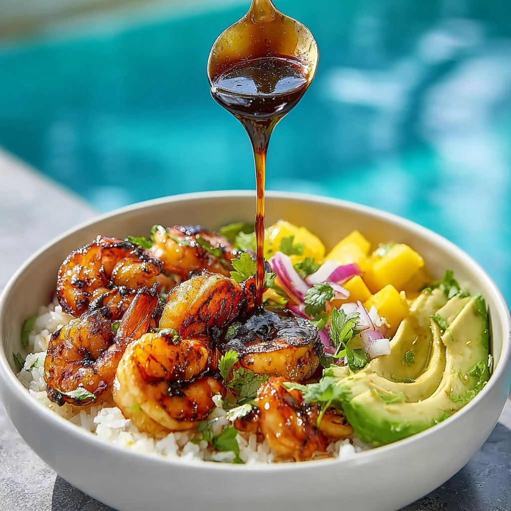 Shrimp Avocado Bowl Zesty Cilantrolime Dressing