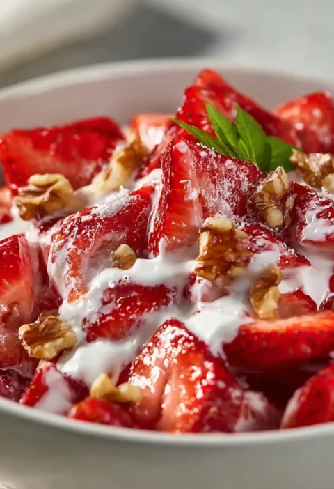 Strawberry Crackle Salad