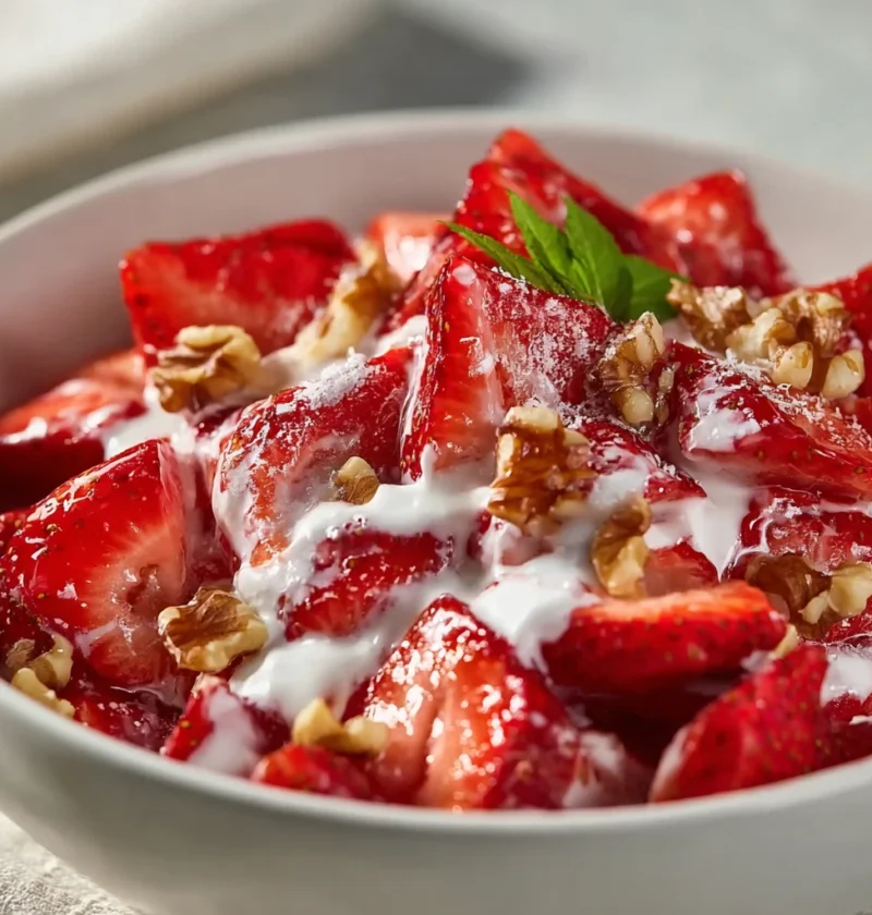 Strawberry Crackle Salad