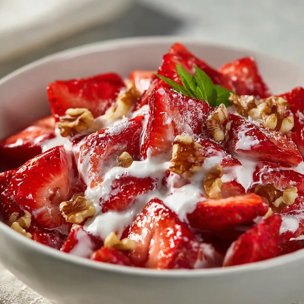 Strawberry Crackle Salad