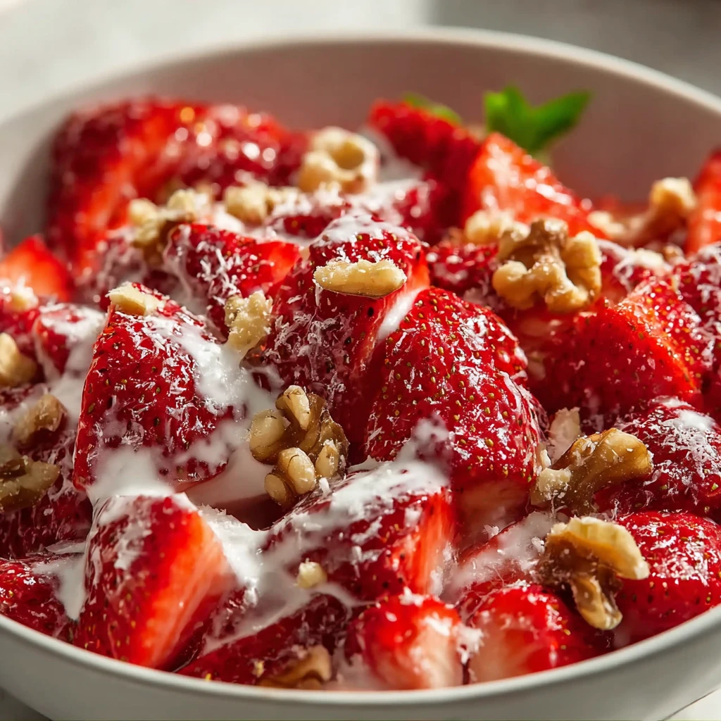 Strawberry Crackle Salad