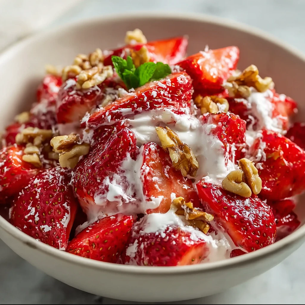 Strawberry Crackle Salad