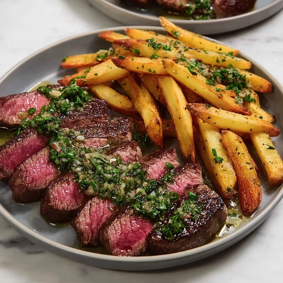 Truffle Butter Steak Chimichurri Fries