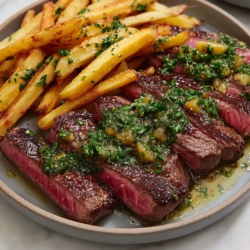 Truffle Butter Steak Chimichurri Fries