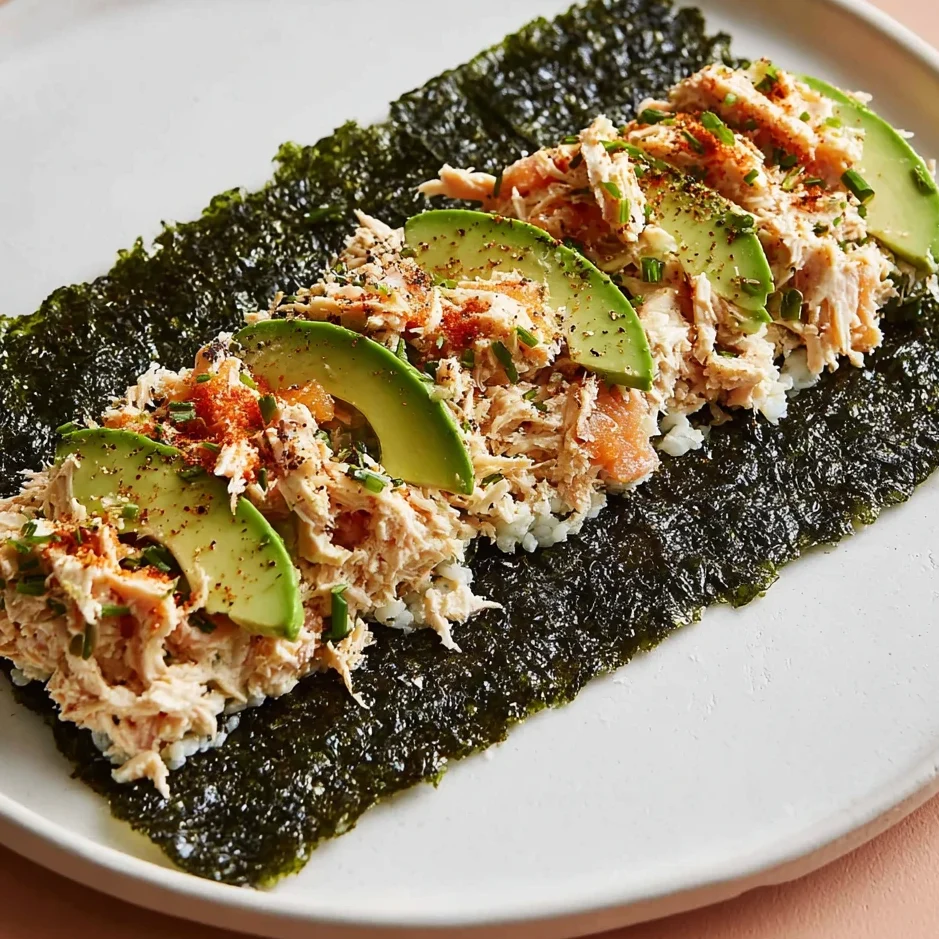 Tuna Salad Nori Wraps