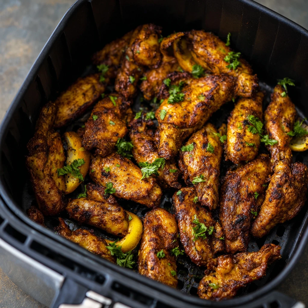 Air Fryer Chicken Shawarma