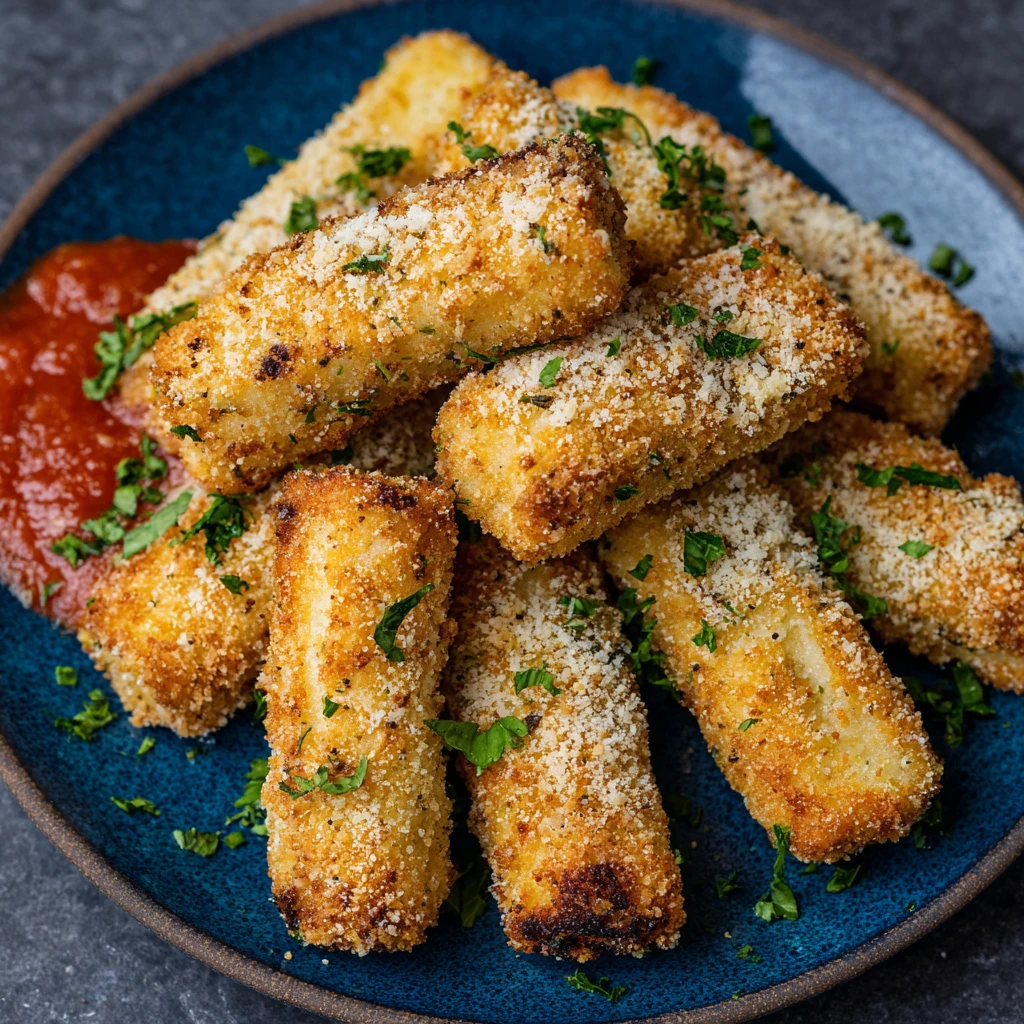 Air Fryer Mozzarella Sticks