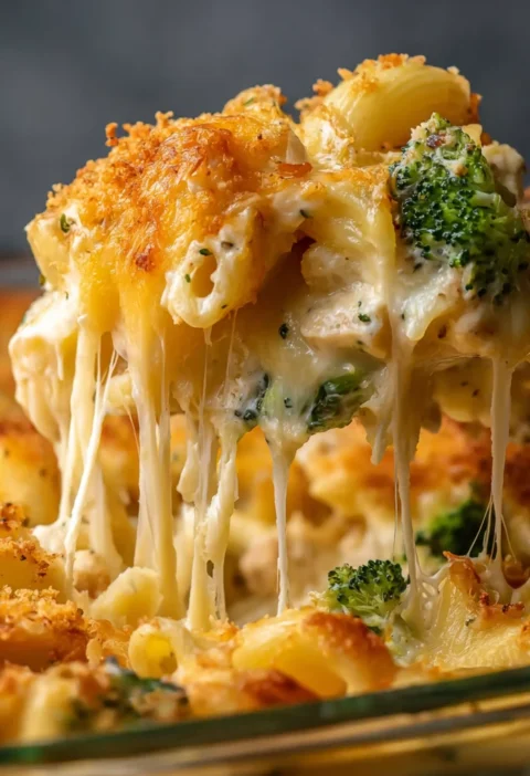 Baked Potato Chicken Broccoli Casserole