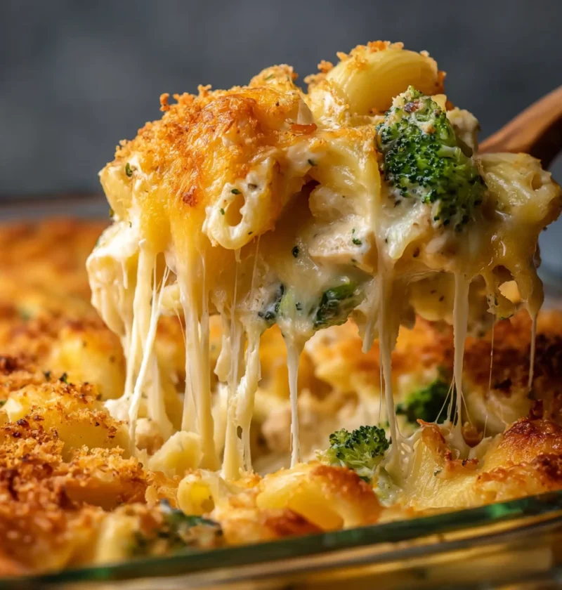 Baked Potato Chicken Broccoli Casserole