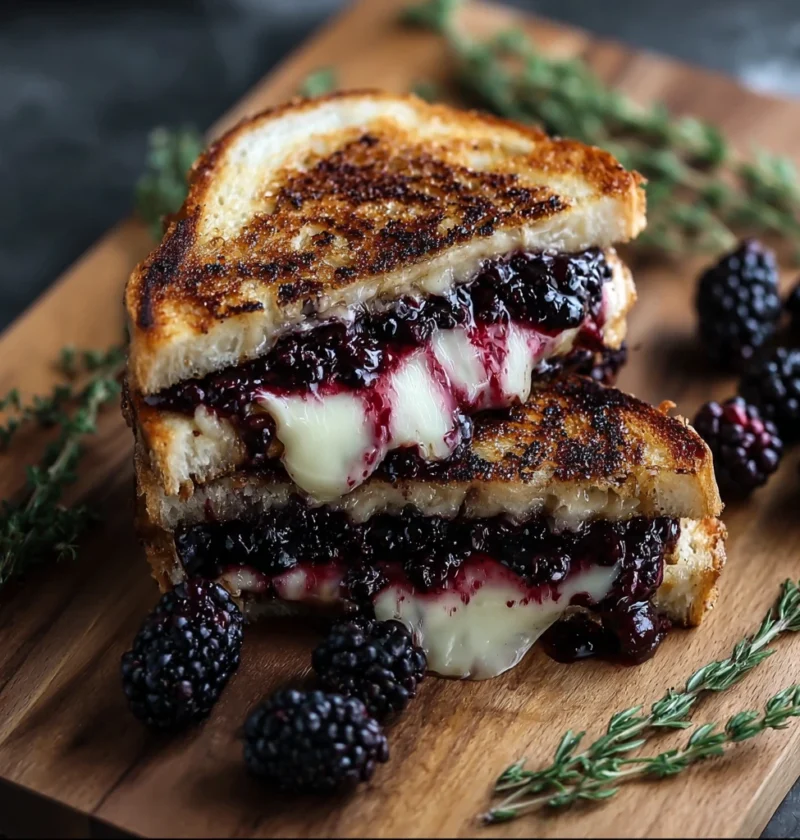Balsamic Blackberry Bliss Grilled Cheese Terrific Melty Bites
