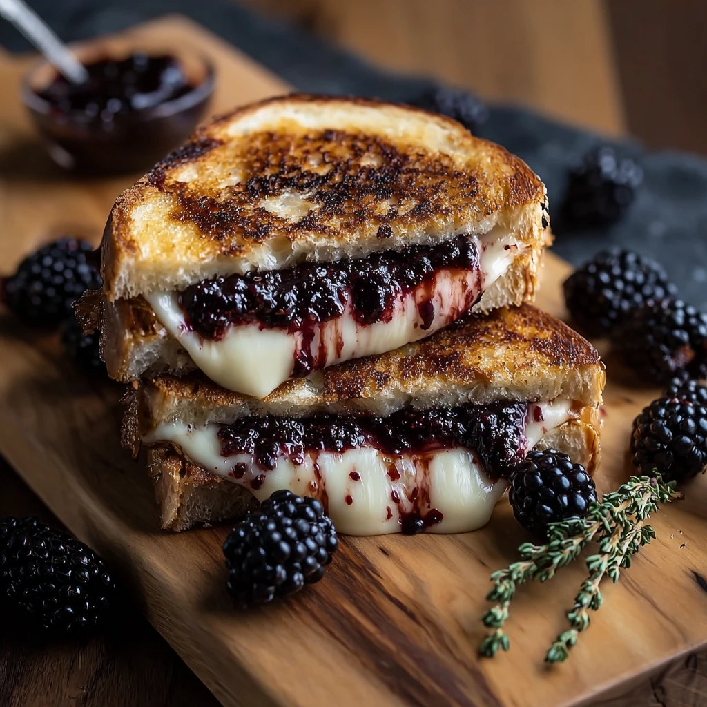 Balsamic Blackberry Bliss Grilled Cheese Terrific Melty Bites