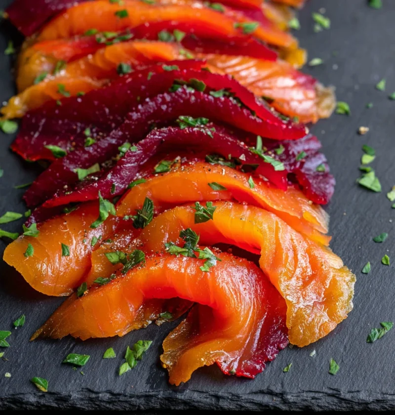 Beet Cured Salmon Extra