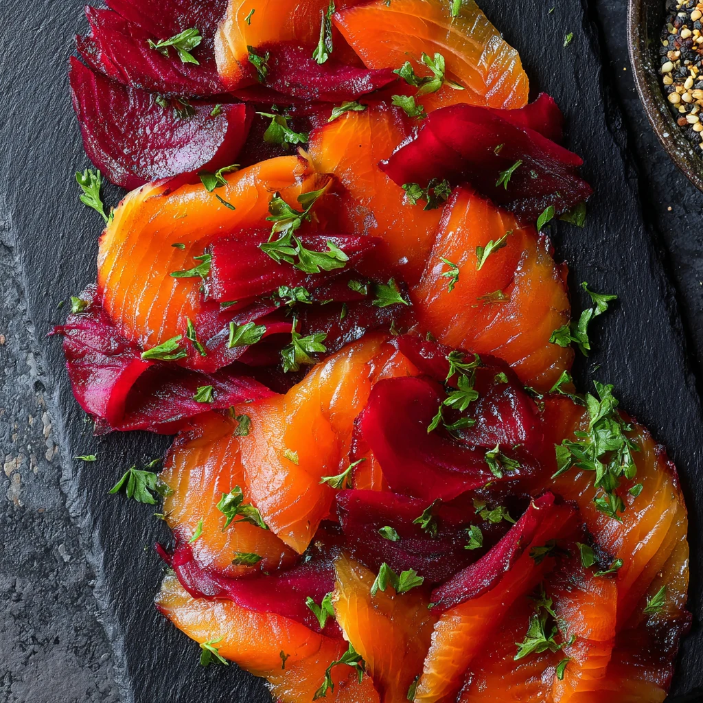 Beet Cured Salmon Extra