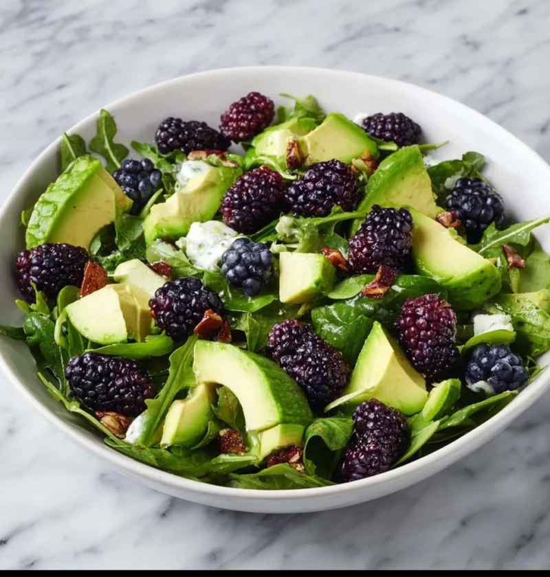 Blackberry Avocado Salad